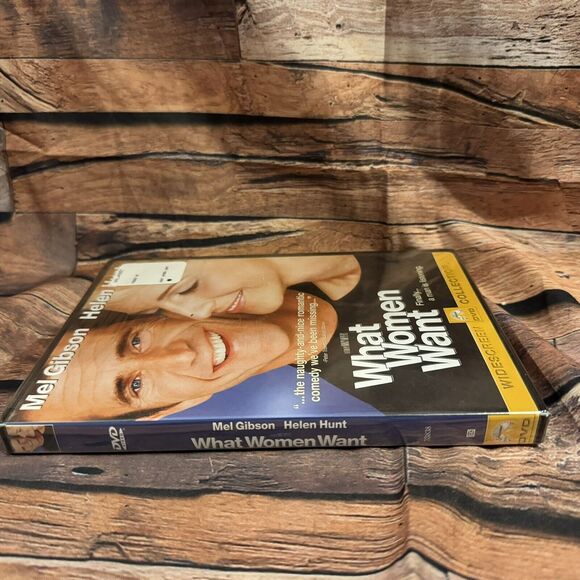What Women Want DVD 2000 Widescreen Mel Gibson Helen Hunt Rom-Com Movie Sealed - Picture 3 of 6